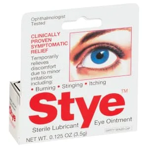 Stye Eye Therapy Reusable Warming Compress, Relief for Styes and Dry Eyes, Reusable Therapy Warming Compress - Stye Eye Ointment