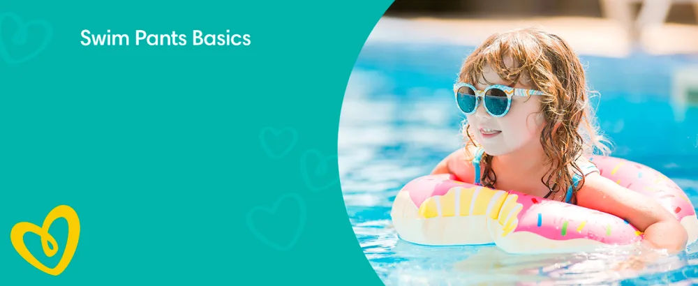 Pampers Splashers Swim Diapers Size M 18 Count 20-33 lb, Size M - NEW VERSION - Active Baby Fit