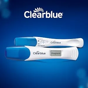 Clearblue Clearblue Pregnancy Test Combo Pack, 4ct - 2 Digital with Smart Countdown & 2 Rapid Detection - Value Pack 2 Digital Tests and 2 Rapid Pregnancy Tests - Clearblue Digital + Rapid Pregnancy Test images