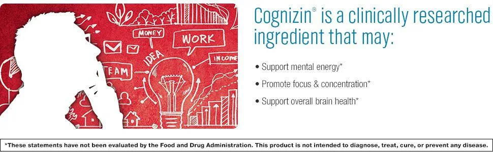 Healthy Origins Citicoline CDP Choline 250 mg (Cognizin, Non-GMO, Gluten Free, Cognitive Support), 60 Veggie Caps 60 Count (Pack of 1) - product information 3