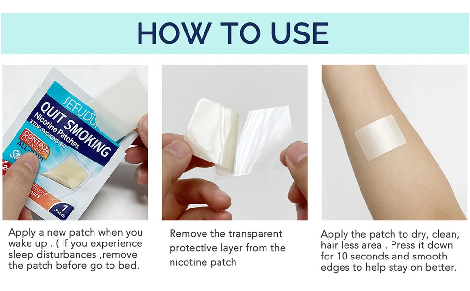 Stop Aid,Helping Quit Patch,Stop Patches,Step 1,30 Patches,21mg Delivered Over 24 Hours - step 1 stop patches aid 21mg quit patches