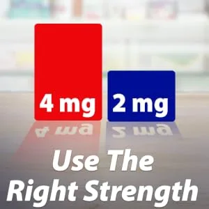 GoodSense Nicotine Lozenge 4 mg Reduce Nicotine Cravings and Stop Smoking with a Nicotine Replacement Therapy 108 Count Cherry 108 Count (Pack of 1) - Use the Right Strength.