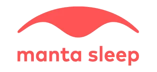 Manta Sleep Mask - 100% Light Blocking Eye Mask, Zero Eye Pressure, Comfortable & Adjustable Sleeping Mask for Women Men, Perfect Blindfold for Sleep/Travel/Nap/Shift Work Gray 1 Count (Pack of 1) - manta sleep logo
