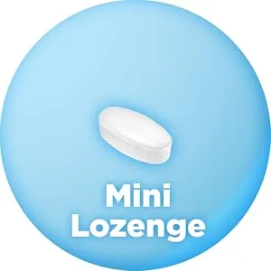 Amazon Basic Care Nicotine Polacrilex Lozenge 4 mg, Cherry Flavor, Stop Smoking Aid, 168 Count 4mg Cherry 168 Count (Pack of 1) - mini lozenge