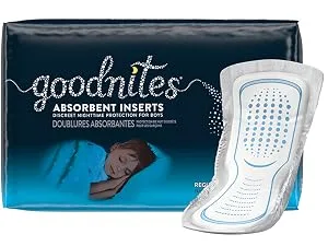 Goodnites Bedwetting Underwear for Boys, S/M, Discreet, Small/Medium, 22 Count (Pack of 2), Packaging may Vary Small/Medium (44 Count) - Goodnites inserts