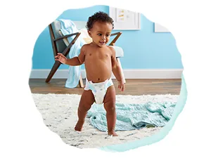 Amazon Brand - Mama Bear Gentle Touch Diapers, Hypoallergenic, Size 6, 108 Count (4 packs of 27) Size 6 (108 Count) - Long-lasting leakage protection