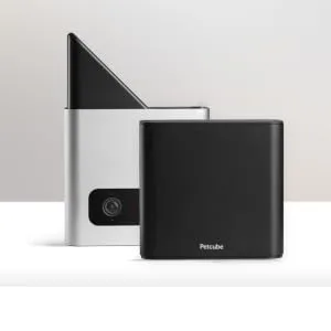 2017 Item  Petcube Bites Pet Camera with Treat Dispenser Matte Silver - maintenance wash easy