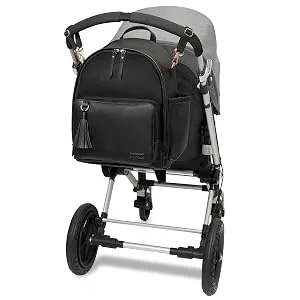 Skip Hop Diaper Bag Backpack, Greenwich Vari, Toffee Greenwich Toffee - product information 5