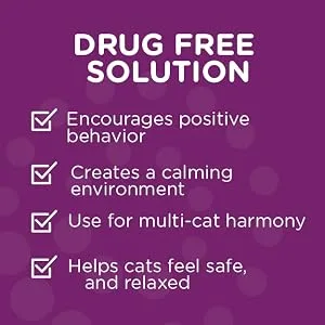 3 Diffusers Plus 6 Refills | Comfort Zone Multi-Cat Calming Diffuser Kit (Value Pack) for a Peaceful Home | Veterinarian Recommend | Stop Cat Fighting and Reduce Spraying & Other Problematic Behaviors - Drug Free Solution