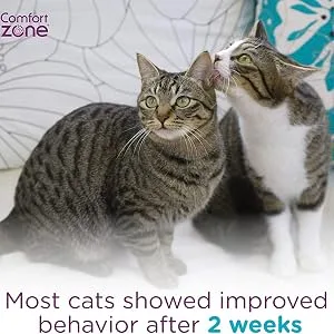 3 Diffusers Plus 6 Refills | Comfort Zone Multi-Cat Calming Diffuser Kit (Value Pack) for a Peaceful Home | Veterinarian Recommend | Stop Cat Fighting and Reduce Spraying & Other Problematic Behaviors - Effective in 2 weeks