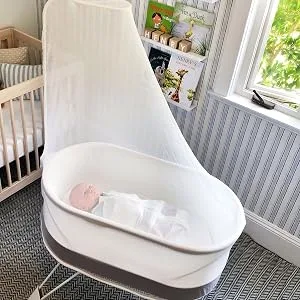 Shoo Mosquito Net for SNOO Sleeper - Bassinet Netting Cover Protects Infants Against Bugs - Crib Canopy Bug Shield for Newborn Babies - shoo