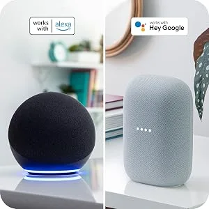 Geeni Smart Feeder, 4 Liter Automatic Pet Dog and Cat Feeder, Wi-Fi Control Compatible with Alexa and Google Home - Voice Control