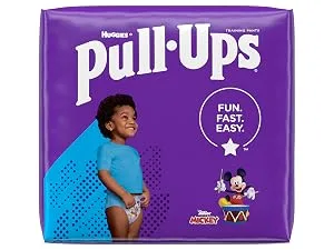 Pull-Ups Night-Time Boys' Training Pants, 3T-4T, 60 Ct 3T-4T (60 Count) - Pull-Ups Learning Designs Potty Training Pants for Boys