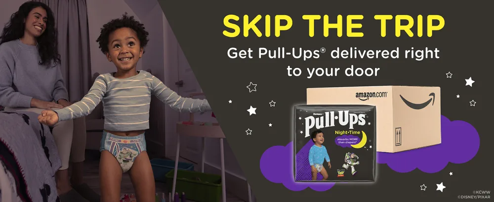 Pull-Ups Night-Time Boys' Training Pants, 3T-4T, 60 Ct 3T-4T (60 Count) - Skip the trip and get Pull Ups delivered to your door