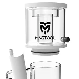 MagTool Nano AIO Tank Protein Skimmers for All in One Reef Tank up to 35-45Gallon DC-SQ70 - Collection Cup