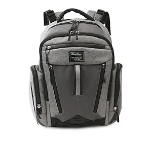 Eddie Bauer Places & Spaces Bridgeport Diaper Bag Backpack, 1 Count (Pack of 1) - product information 1