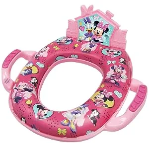 Disney Minnie Mouse"Friendship" Deluxe Soft Potty Seat with Sound - product information 2