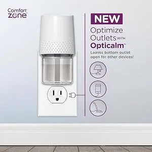 6 Refills | Comfort Zone Multi-Cat Diffuser Refills (Value Pack) for a Peaceful Home | Veterinarian Recommend | Stop Cat Fighting and Reduce Spraying, Scratching, & Other Problematic Behaviors - Opticalm Diffuser