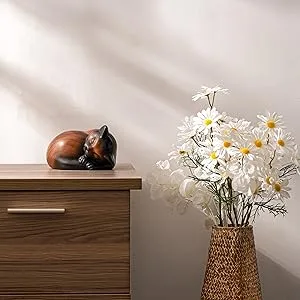 Kriss Art Pet Urns,Sleeping Resin Cremation Cat Urn, Cat Urns for Ashes, Small Animal Urn 1 - scene graph