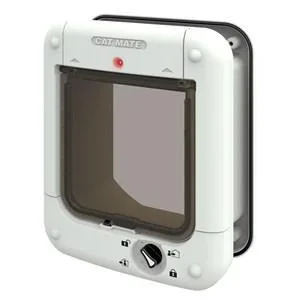 Cat Mate Microchip Cat Flap White - product information 1
