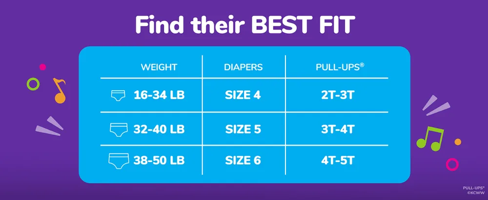 Pull-Ups Boys' Potty Training Pants Training Underwear , 4T-5T, 74 Ct Multi-colored 4T-5T (74 Count) - find the best fit