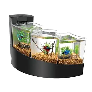 Aqueon Betta Falls Aquarium 3 Section Fish Tank With QuietFlow Filter Aqueon Betta Falls Kit - product information 3