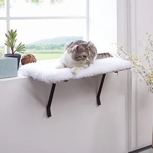 sweetgo Cat Window Perch-Mounted Shelf Bed for cat-Funny Sleep DIY Kitty Sill Window Perch- Washable Foam Cat Seat - product information 8