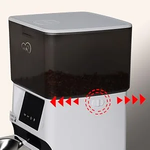 DOEL Automatic Cat Feeder Timed and Quantitative Feeding with Stainless Steel Bowl APP Remote Control with Dual Power Dry Food Pet Feeder 4L - product information 6