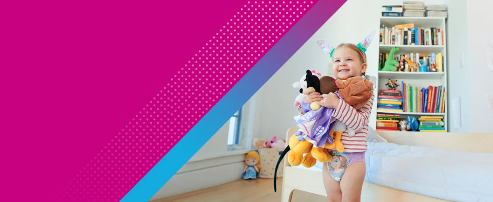 Pull-Ups Night-Time Girls' Training Pants, 3T-4T, 60 Ct 3T-4T (60 Count) - Toddlers ready for potty training can follow simple directions.