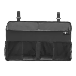 4moms Breeze Playard Diaper Caddy, Storage Basket for Diapers, Baby Wipes, and Organization, to Keep Essentials Within Reach, Black - product information 2