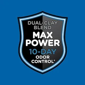 Cat's Pride Max Power Clumping Multi-Cat Litter 15 Pounds Total Odor Control Unscented - Dual Clay Blend Max Power 10 Day Odor Control