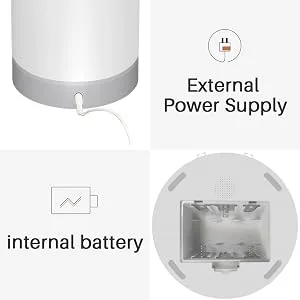 Peteme Automatic Cat Feeder, 4L Portion Control Smart Pet Feeder with APP Control, Timed Cat Feeder for Cats, Dogs & Small Pets, 2.4G Wi-Fi Enabled white - Dual Power Supply