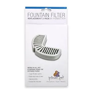 Pioneer Pet Stainless Steel Fountain Raindrop Design - 3002 3014 Replacement Filter