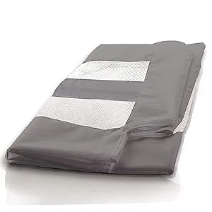 Little Chicks Sydney Toddler Bed Rail - Foldable & Portable - Suitable For Flat & Slat Beds up to Queen-Size Mattress - Gray - Model CK027 - bed guard rail for toddlers