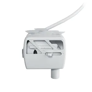 Pioneer Pet Swan Pet Drinking Fountain: 80oz Water Capacity (White Plastic) (3075) - Pump Flow