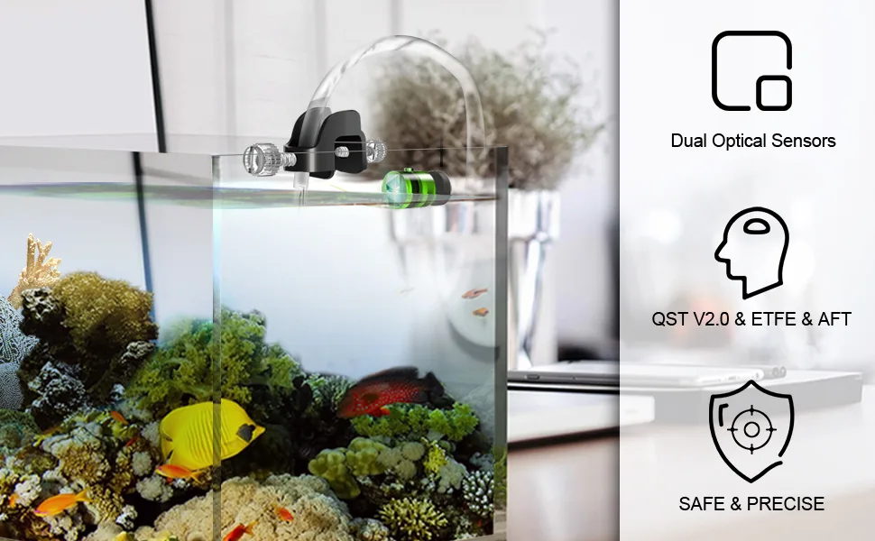 MagTool Optical Sensor AUTO TOP Off(ATO) with Upgraded QST Tech and Smart ETFT Algorithm for Both Reef and Fresh Tanks(MT-360P) ATO System(Pump) - ATO 360P