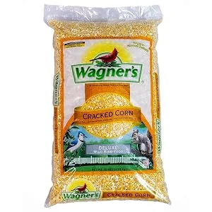 Wagner's 18542 Cracked Corn Wild Bird Food, 10-Pound Bag - wagner