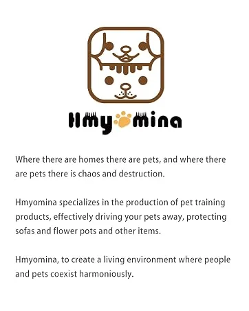 Hmyomina Cat Scat Mat with Spikes Prickle Strips Pest Repellent Spike Deterrent Mat with 12 Garden Staples (13FT) - scat mat