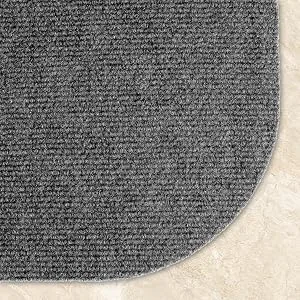 Resilia Rounded Commode Potty Training Mats - Super-Absorbent Toilet Training Rug For Kids, Universal Bathroom Protector Pads, 2-Pack, Tan Tan 1 Count (Pack of 2) - Commode Mat absorb