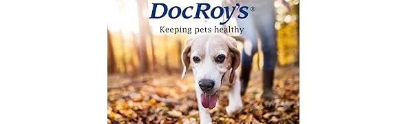 Revival Animal Health Doc Roy's FeCease - Stool Eating Deterrent for Dogs & Cats 60ct - Doc Roys