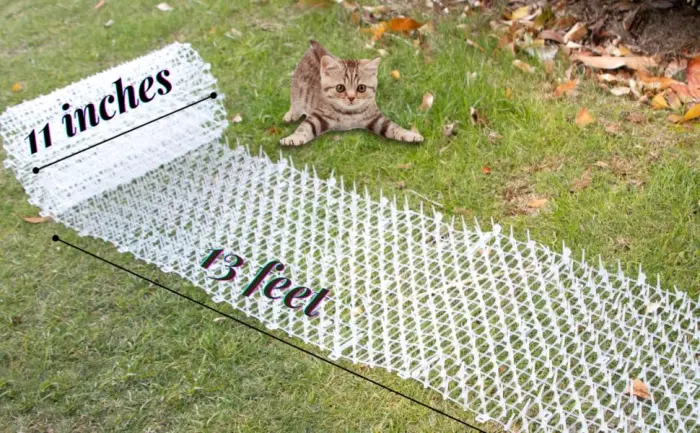 Ultragica Cat Scat Roll - Dog Scat Roll - Plastic Pet Training Mat -Keep Dogs Off Couch - Cat Spike Mat - Cat Deterrent 13 Feet - cat scat
