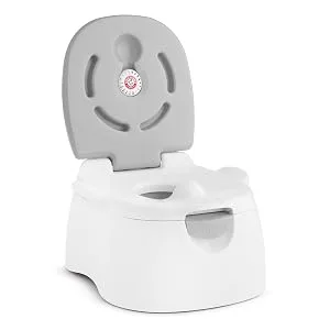 Munchkin Arm & Hammer Multi-Stage 3-in-1 Potty Seat, (Potty Chair, Trainer Ring and Step Stool), Grey - potty