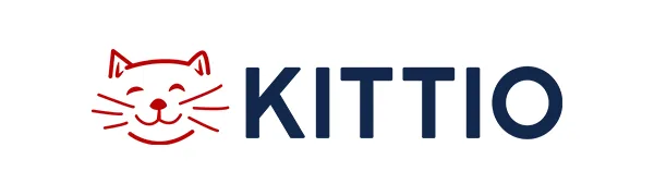 Kittio Robo Mouse - Interactive Mouse Chase Cat Toy - USB Charging - Smart Steering Sensors & Motion Activated - Kittio Logo