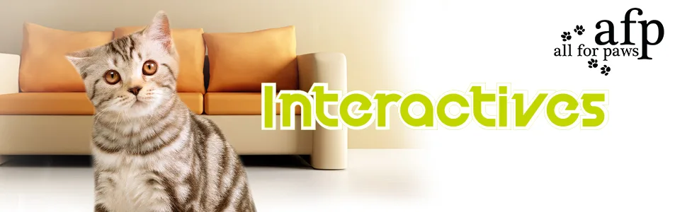 All for Paws Interactive Cat Toys Flutter Bug Cat Butterfly Toy Automatic Kitten Flying Toys Smart Cat Toy for Indoor Cats Classic - cat interactive toy