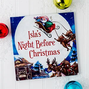 My Night Before Christmas - Personalized Children's Book - I See Me! (Hardcover) - twas the night before christmas