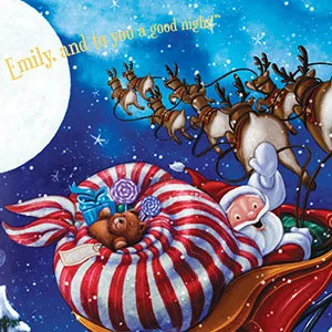 My Night Before Christmas - Personalized Children's Book - I See Me! (Hardcover) - twas the night before christmas