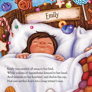 My Night Before Christmas - Personalized Children's Book - I See Me! (Hardcover) - twas the night before christmas