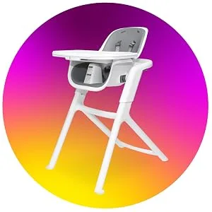 4moms RockaRoo and MamaRoo Infant Insert for Newborn Baby and Infant, Machine Washable, Soft, Plush Fabric, Reversible Design, Maroon - connect highchair