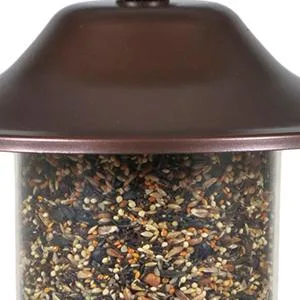 Perky-Pet 312-1SR Outdoor Panorama Wild Bird Feeder - 2 Lb Seed Capacity Brown Feeder - product information 4