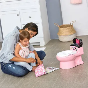 The First Years Minnie Mouse Imaginaction Potty & Trainer Seat, Pink - The First Years Disney Minnie Mouse Potty and Trainer Seat